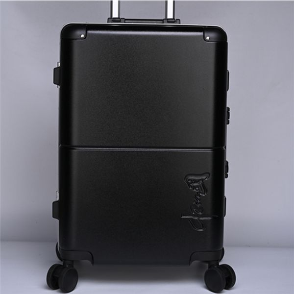 vente en gros sacs de voyage chariot d'affaires en aluminium valises à main maletas PC ensembles de bagages à coque dure