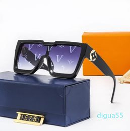 Venta al por mayor-gafas de sol de diseño clásico para mujer gafas de sol cuadradas de moda protección de playa gafas de sol para hombre 6 estilos