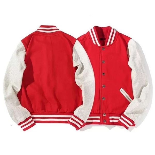 Veste de baseball décontractée unisexe, vente en gros, personnalisée, en coton et Polyester, vêtements chauds, vestes universitaires, 2023 12 S 36 s