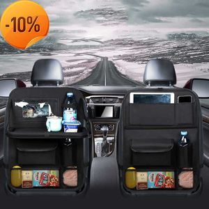 Vente en gros universel sièges de voiture organisateur plateau porte-tablette intérieur rangement rangement accessoires Collection sac suspendu sac de rangement