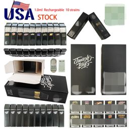 Groothandel USA Stock Disposable E-Ciga Jungle Boys 1G Wegwerpapparaat Oplaadbare lege pen met verpakkingen Allemaal inbegrepen