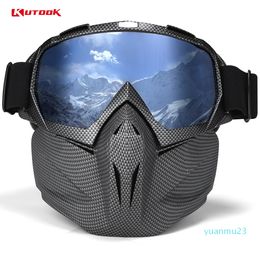 Wholesale- uv 400 dubbele lens Snowboard Goggles Anti-Mist Ski-bril met Case Sneeuw Goggles Winddicht Skiën Apparatuur Ski Mask