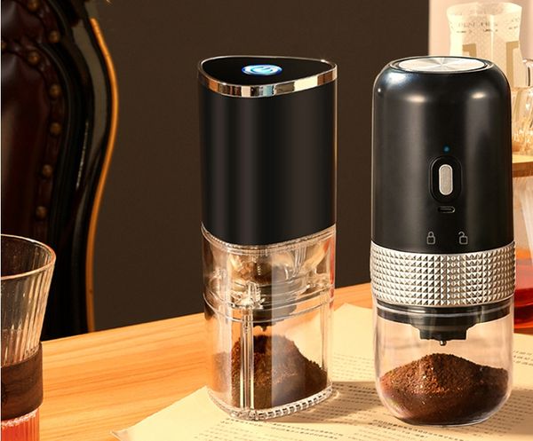 Vide différents types Gouleur de grain de café électrique USB Charge mini-café moulin à moulin à moulin à épice expresso pour la cuisine