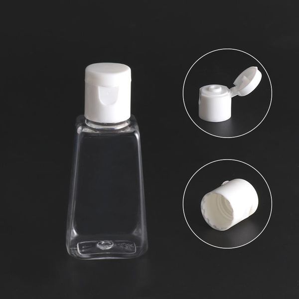 Lavage en gros gel désinfectant pour les mains bouteilles 30ml cosmétiques en plastique d'emballage Conteneurs pour Désinfectant Voyage Home Hôtel Utilisation