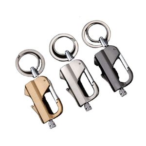 Vente en gros Match imperméable Lighters Cigarette Bottle Overner Keychain Match Match Lighters Cigarette