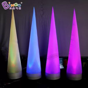 groothandel Bruiloft Decoratieve Opblaasbare Verlichting Lamp Kegel Ballonnen Inflatie Verlichting Huis Voor Reclame Evenement Met Luchtblazer Speelgoed Sport