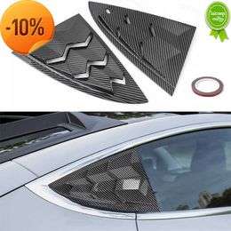 Venta al por mayor, venta al por mayor, 2 uds., persianas laterales Tuyere, persianas traseras, ventana de cubierta de ventilación para Tesla Model 3 2017 2018 2019 2020 2021 2022, accesorios