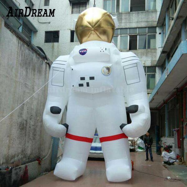 wholesale Vente en gros d'astronaute gonflable géant d'éclairage LED, jouet pilote d'astronaute gonflable pour événement astronomique et fête 001