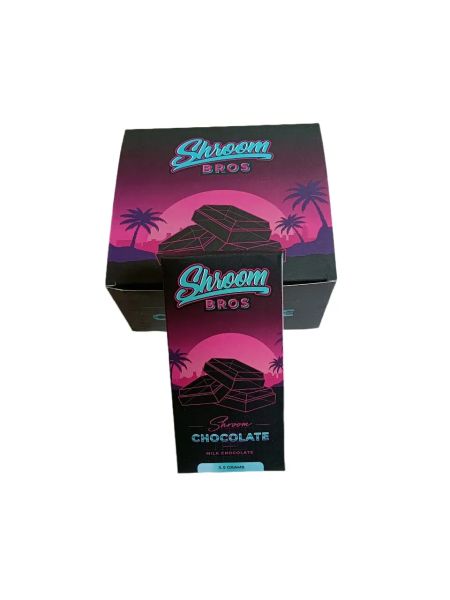 wholesale Venta al por mayor Shroom Bros Mushroom Chocolate Bar Cajas de embalaje 3.5G con 15 rejillas Molde de chocolate compatible 10Pack Master Boxes 2023