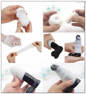 Gros-gros six types EGG Masturbateur masculin Silicone Pussy Man Sex Toys pour produits pour adultes P38F