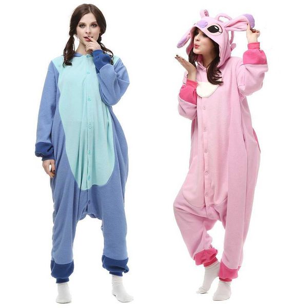 Punto animal adulto lindo Onesie de la familia de encargo de los pijamas de la Navidad del invierno al por mayor para las mujeres