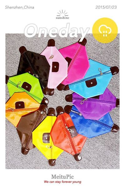 Venta al por mayor-Envío gratuito Mujer Multi-colores Moda Dama Viaje Bolsa de cosméticos Bolsa de embrague Almacenamiento Maquillaje Organizador Bolsa Bolsa de cosméticos