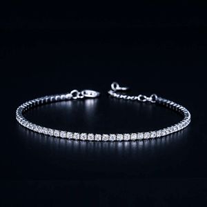 Groothandel vrouwen sieraden mode charmante sterling sier tennis armband voor meisje dames dames sociale bijeenkomst mode slijtage