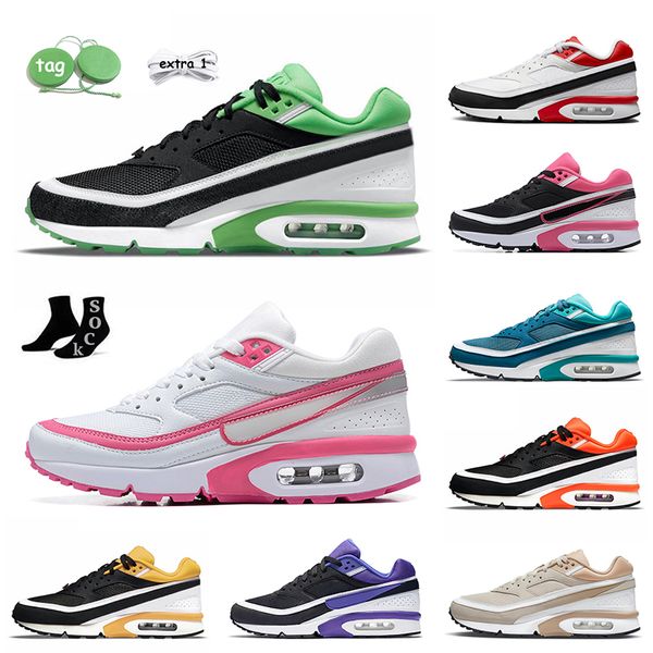 Venta al por mayor Mujeres para hombre Max BW Zapatillas para correr Zapatillas para correr Persa Violeta Marina Clásico Blanco Rosa Negro Phantom Ultra Maxs Runners Diseñador OG Zapatillas deportivas