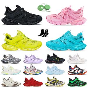 Balencaigas Track 3 3.0 Chaussures Femmes Hommes Designer Casual Shoes Platform Vintage Sneakers shoe Tracks balenciagai Runners Tess.s. Gomma leather Trainers