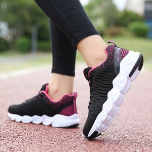 Chaussures de course de sport pour femmes, respirantes, à fond souple, décontractées, pour étudiantes, vente en gros