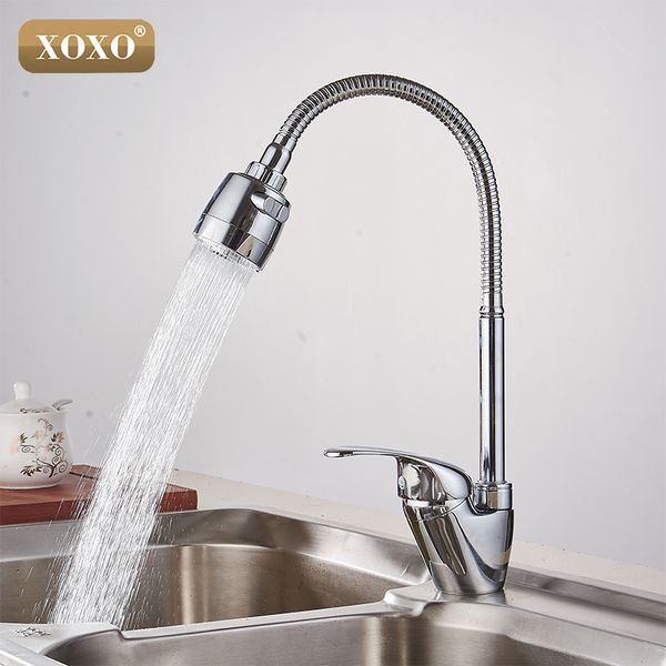 Vente en gros- XOXO Mitigeur en laiton eau froide et chaude robinet de cuisine robinet d'évier de cuisine Douche multifonction Machine à laver 2262