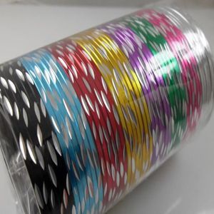 Wholesale100pcs Bracelets en métal pour femmes de la fille colorée