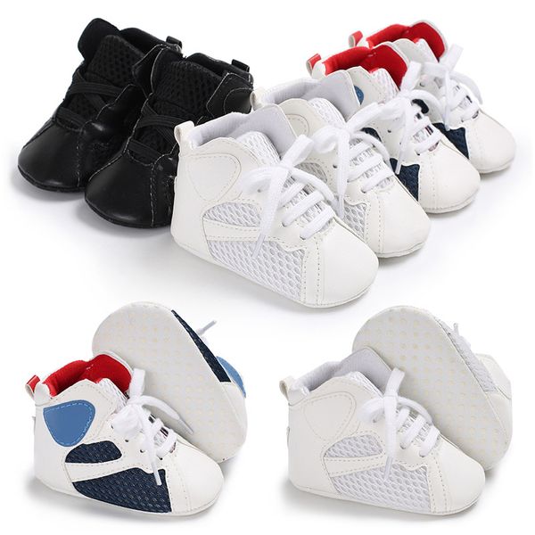 Mayeros zapatos recién nacidos recién nacidos Classic First Walkers Infant Soft Soled Anti-Slip Baby Baby Shoes For Boys Sneakers Cribe Bebe Zapatos