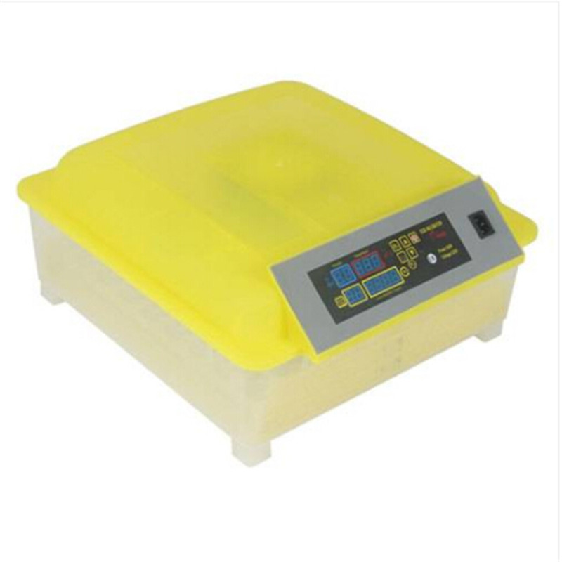 Hurtownia !! 48 jajka praktyczna w pełni automatyczny inkubator drobiowy (standardowy standard) Żółty przezroczysty drób