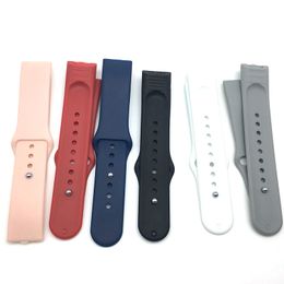 Groothandel D20 Y68 Smartwatch Colorf Strap Smart Armband Siliconen Gordel Bandjes Vervanging Kleurrijke Riemen voor Y68S D20S Telefoon Watch SmartWatch