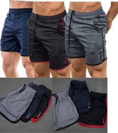 Wholesummer Running Shorts Men Sports Jogging Fitness Shorts Dry Mens Gym CrossFit Sport CrossFit Sport Pantalons courts4376411