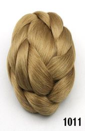 Wholesynthetic Knot chignon haarstukje coque cabelo Donut Haarstukjes haar scrunchies kleur 10117960636