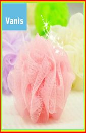 WholeWhole 50 pcs multicolore Senior souper doux boule de bain corps brosse bain lavage fleur nettoyage pour bébé enfant douche Spo9987616