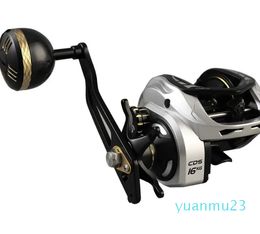 Brede body Zeevissen Baitcasting molen Carbon frame 16kg remkracht Diepe lijn cup offshore Bootvismolen