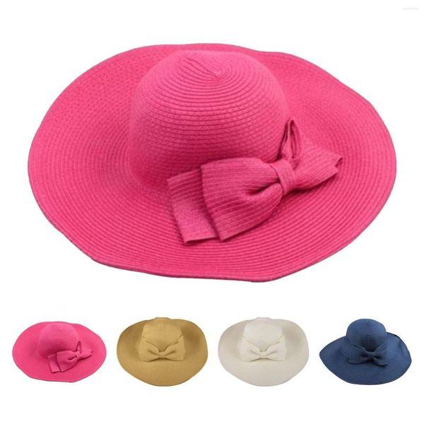 Chapeaux à large bord 2023 mode chapeau de paille creux pour les femmes été soleil plage Protection dames fête gros crème solaire L5