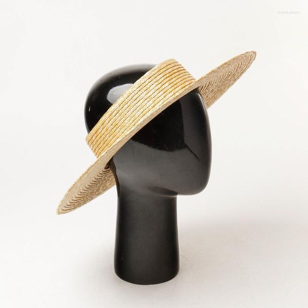 Sombreros de ala ancha 2023, visera de paja Natural de alta calidad para mujer, sombrero de copa vacío, sombra UV refrescante, regalo de vacaciones en la playa, venta al por mayor