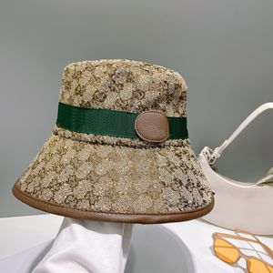 Chapeaux à large bord seau à carreaux chapeaux chauds casquette artiste bonnet seau chapeau cent concepteur Bucke