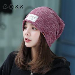 Breite Krempe Hüte Eimer COKK Casual Frauen Hut Damen Gestrickte Frühling Herbst Kappe Frauen Skullies Beanies Kopfbedeckung Lady Beanie Bonnet kopf Hip Hop 230907