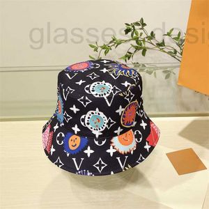 Chapeaux à large bord Seau Designer Fashion Street Hommes Designers Luxurys Chapeau de pêcheur noir Unisexe Trendy Lettres complètes Fleurs Casquettes de baseball RVCQ