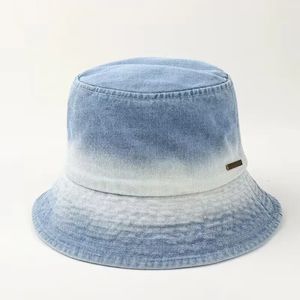 Hoeden met brede rand Vissershoed voor dames Alles past bij vintage denim bucket hats Buitensporten fietsen zonwering 230927