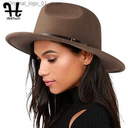 Bucket Worth Hats Furtalk Fedora Hat for Women Men % Australian Wool Feelt Jazz Pareja de jazz Cap Winter Capeeah Femmel23/10/20 Q240408