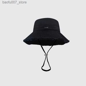 Wide Brim Hats Bucket Hat Bucket Hat Designers Mens Womens Bob Sun empêche le bonnet Boneie Baseball Cap-doss Robe de pêche en plein air