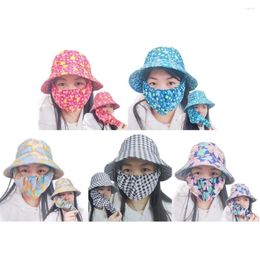 Largeurs chapeaux Bodet Hat à thé Picking Cap-Casque Masque poussière Protéger le cou anti-UV