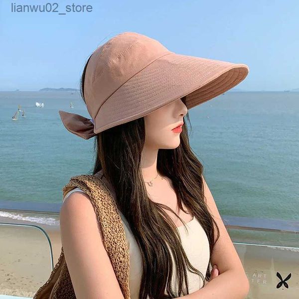 Sombreros de ala ancha Sombreros de cubo 2024 Sombrero de protección solar Máscara facial de Joker coreano en línea Celebridad Sombrero de pescador Sombrero impermeable para el sol Q240312