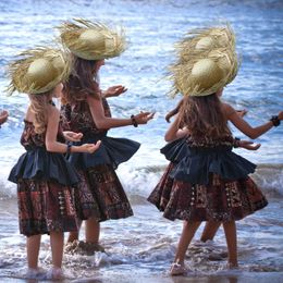 Chapeaux à bord large chapeau seau 4-16 morceaux de chapeaux de paille mexicains haii str cs beachcomber pour festival brésilien junina plage en costume de costume j240505