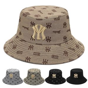 Brede rand hoeden emmer hoeden mode hoogwaardige vrouwen mannen emmer hoeden coole dame mannelijk panama visser cap outdoor zon cap hoed voor vrouwen mannen 230403