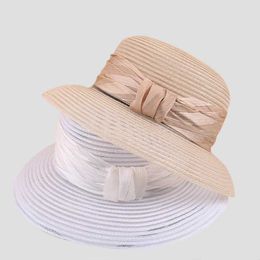 Chapeaux larges chapeaux seau MAXSITI U été chapeau de paille respirant femmes chapeau de plage pliant chapeau de bassin de pêcheur chapeau de paille noir chapeau Panama J240325