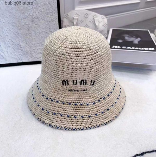 Sombreros de ala ancha Sombreros de cubo Mi sombrero de pescador a rayas cara femenina pequeña primavera verano versión coreana todo casual simple mascarilla sombrero cubo sombrero de lavabo T230910