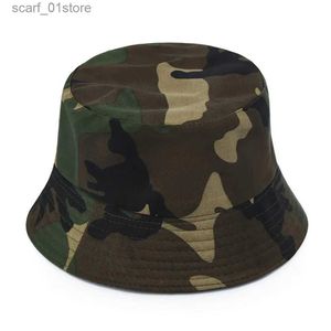 Chapeaux à bord large chapeaux de seau camouflage militaire camouflage c femmes hommes chapeau seau pêcheur d'été c randonnée en plein air