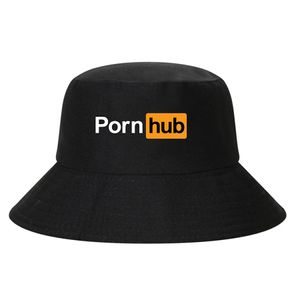 Brede rand hoeden emmer hoeden pornhub bob emmer hoeden mannen vrouwen katoen buitenomkeerbare petten visser hoed meisje jongen chapeau panama bob hoed 230403