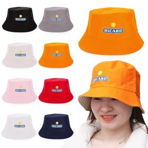 Chapeaux à large bord Chapeaux seau Ricard Chapeaux seau Femmes Homme Classique Coton Été Pêcheur Casquettes Adolescent Sport De Plein Air Pêche Chapeau Fille Garçon Bob Panama Chapeau 230424