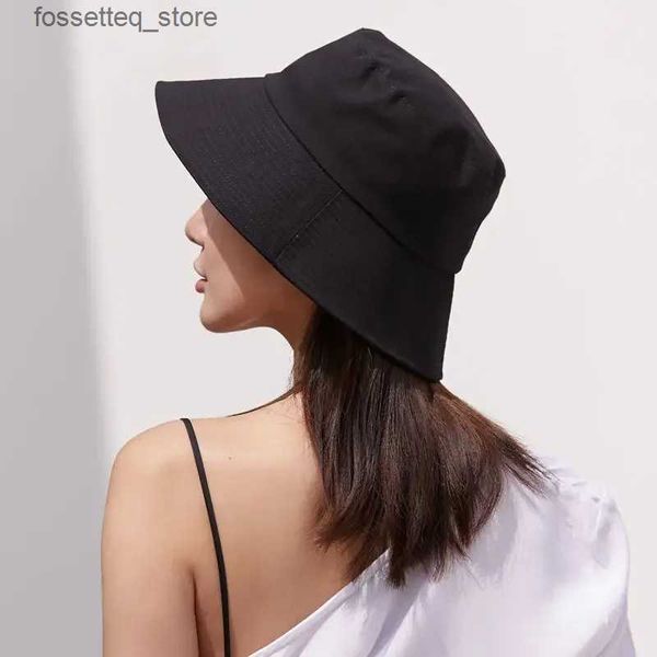 Chapeaux à larges bords Chapeaux de seau Shopping / Chapeau de pêcheur Chapeau de golf Crème solaire extérieure C pour hommes et femmes Cool Respirant Ombre de pêche L240305