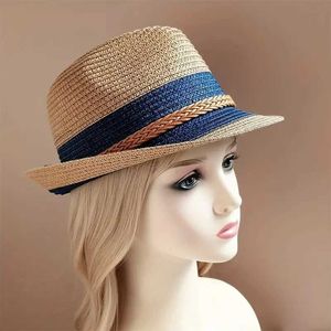 Brede rand hoeden emmer hoeden zonbescherming zomer strat unisex strand outdoor mode zon hoed voor reisfeest J24052222