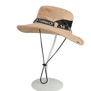 Large Brim Hats Bucket Hats Wide Brim Hats Bucket Hats Hommes D'été Plat Grand Bord Crème Solaire Seau Chapeau Sports De Plein Air Pêche Hip Hop Vélo Cowboy Chapeau De Soleil U28C24326