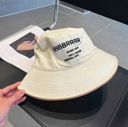 Brede rand hoeden emmer hoeden ja bob head zomer mooie ontwerper Beanie Holiday Mens Beach Straw bezoekershoed jongere golll emmer brede letter dop solide sunhats bucke